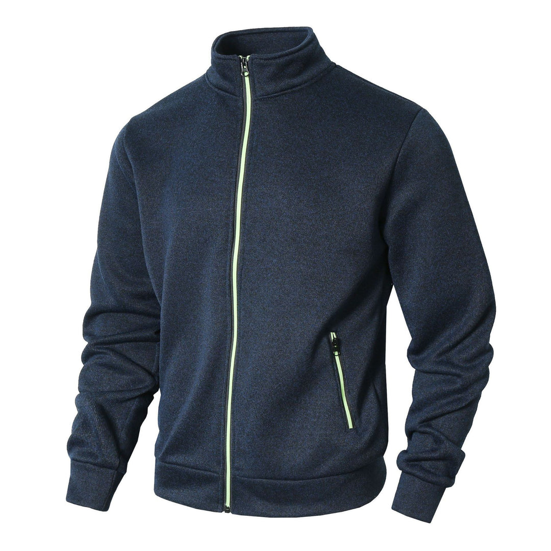 Men's sports jacket with modern zipper and high collar Lisslune