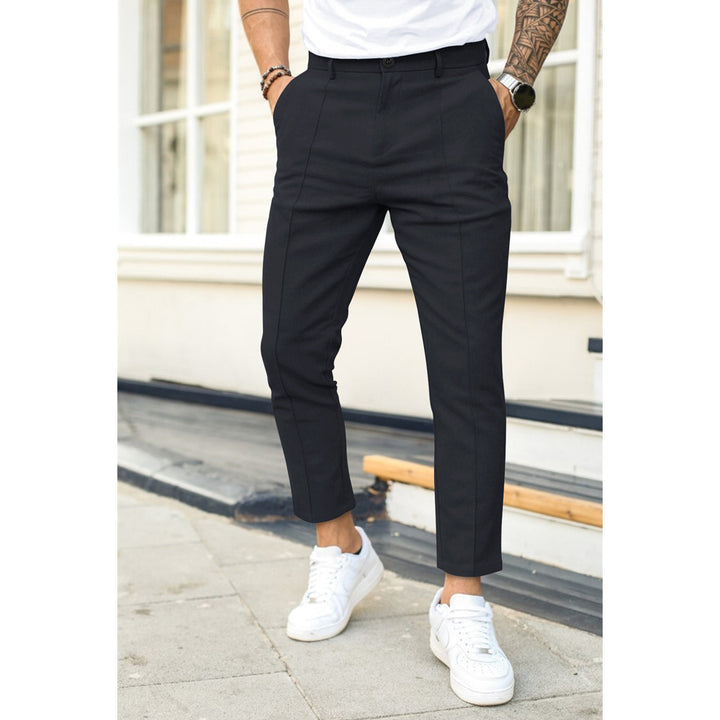 Men's elegant chinos with slim fit Lisslune
