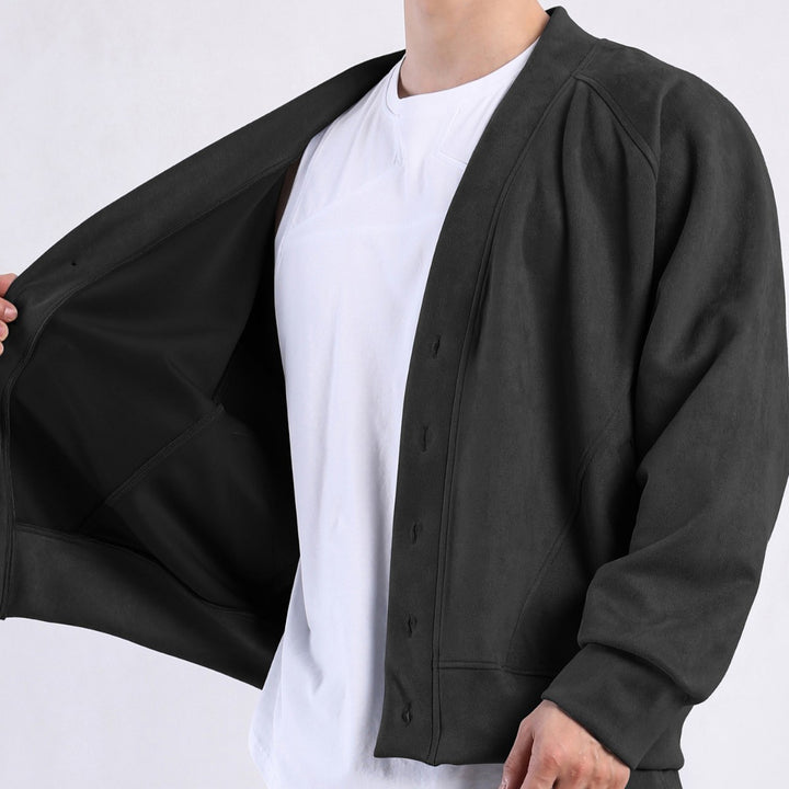Men's elegant hooded jacket with soft inner lining and fashionable details Lisslune