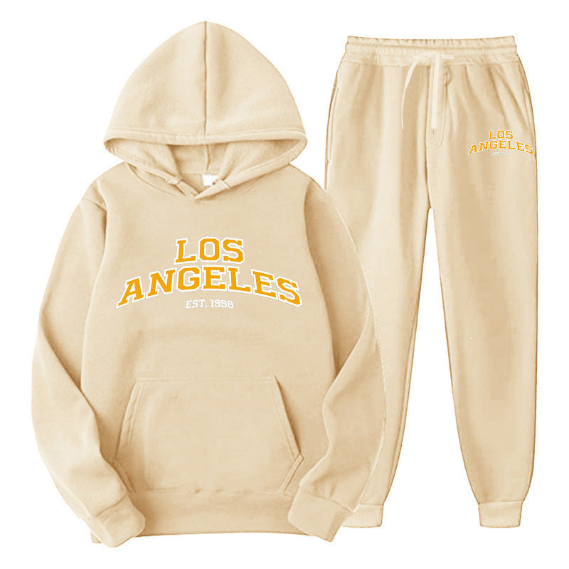 Women's Sporty Hoodie and Jogging Pants Set Lisslune