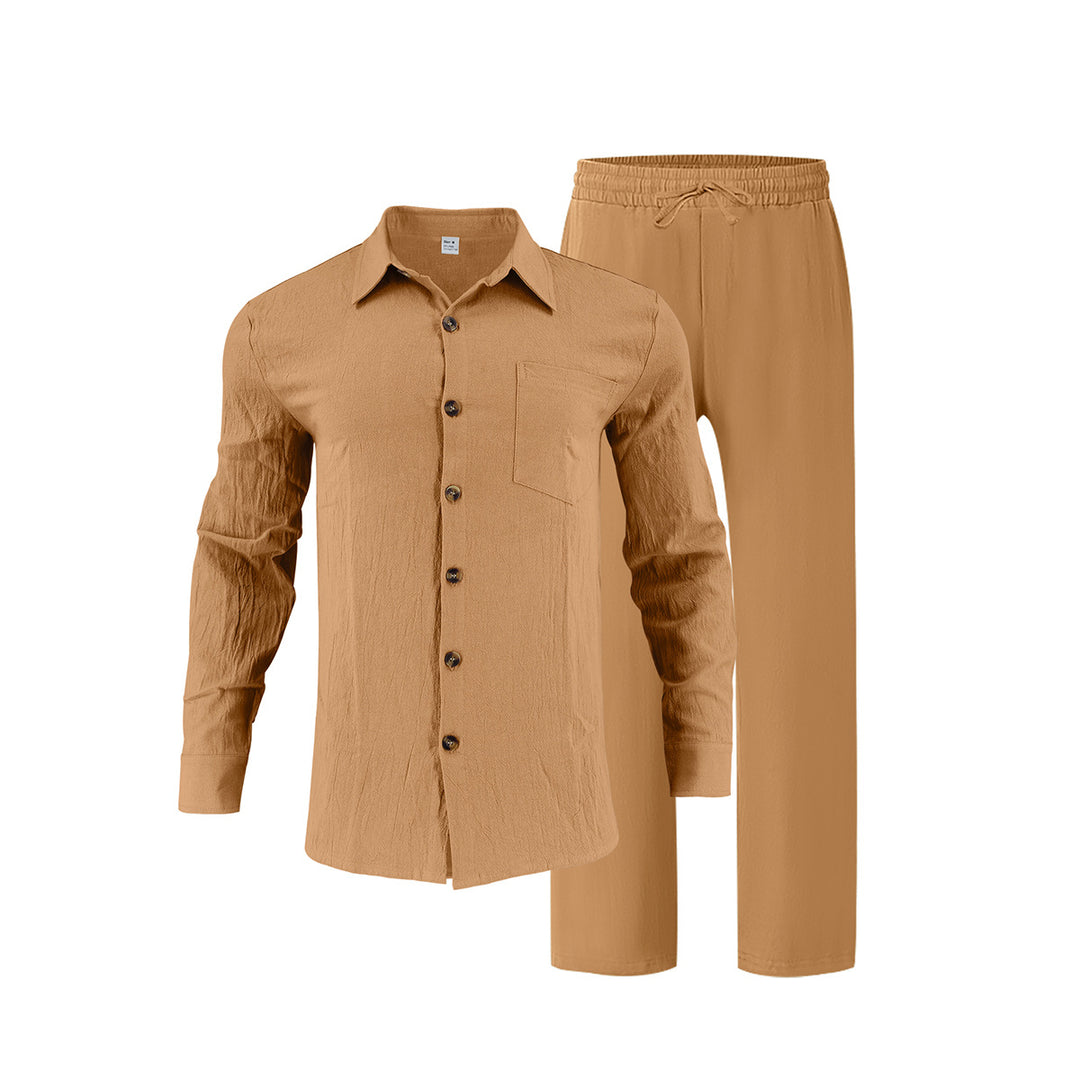 Men's elegant shirt and casual pants set Lisslune