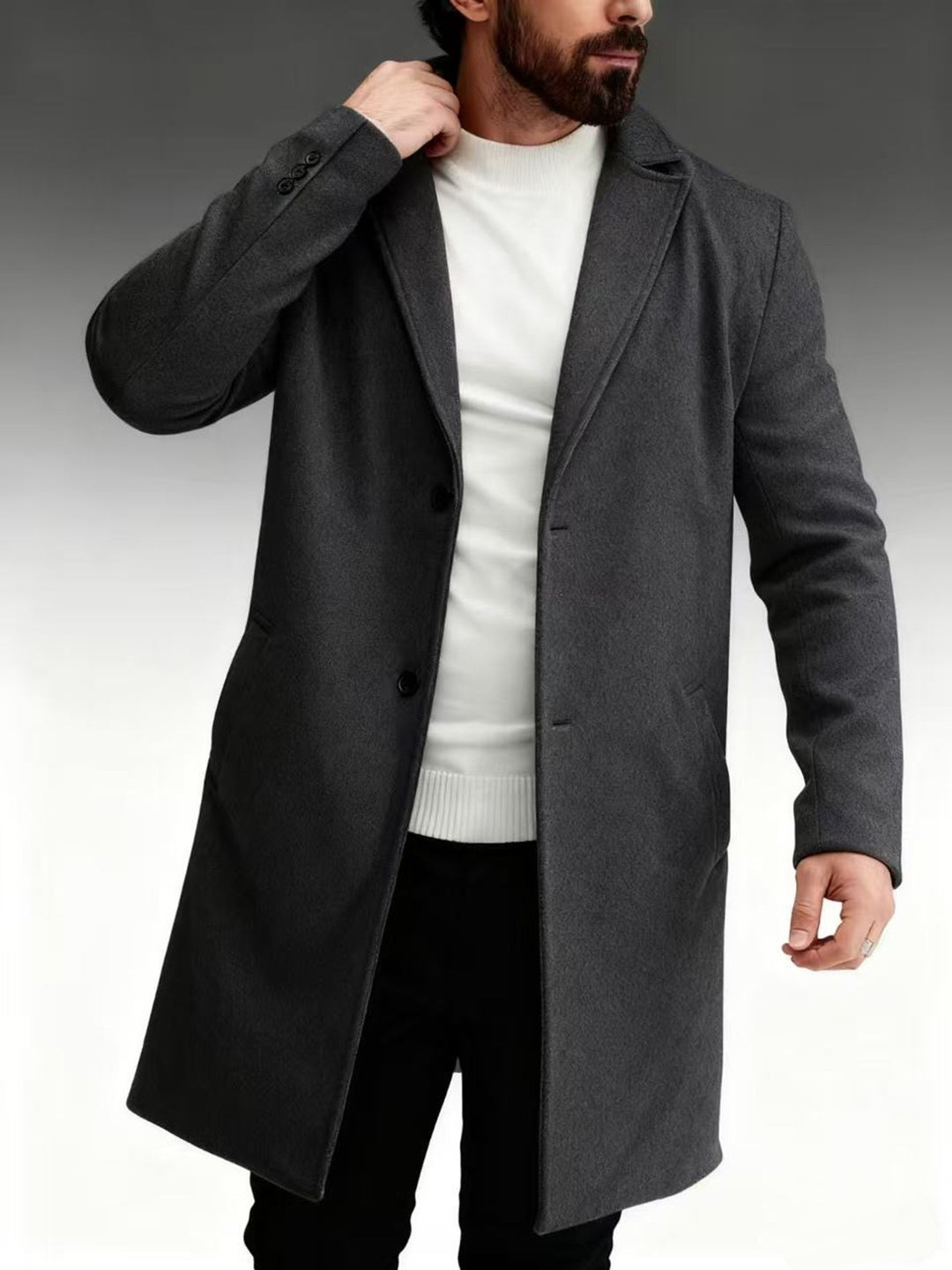 Men's classic and elegant winter coat Lisslune