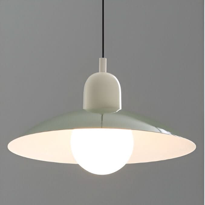 Lisslune | Modern Macaron Bauhaus Pendant Light – Iron Shade