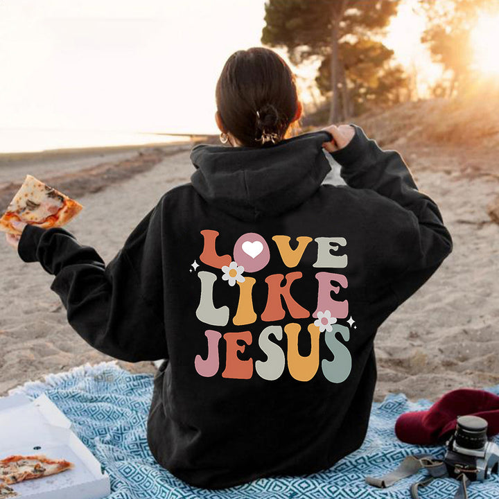Women's cozy hoodie with inspiring print Lisslune