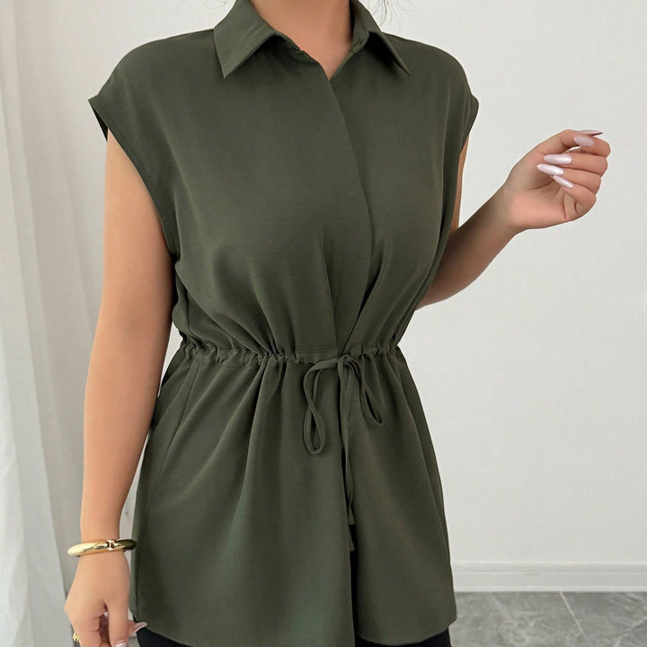 Women casual blouse with tailored cut Lisslune