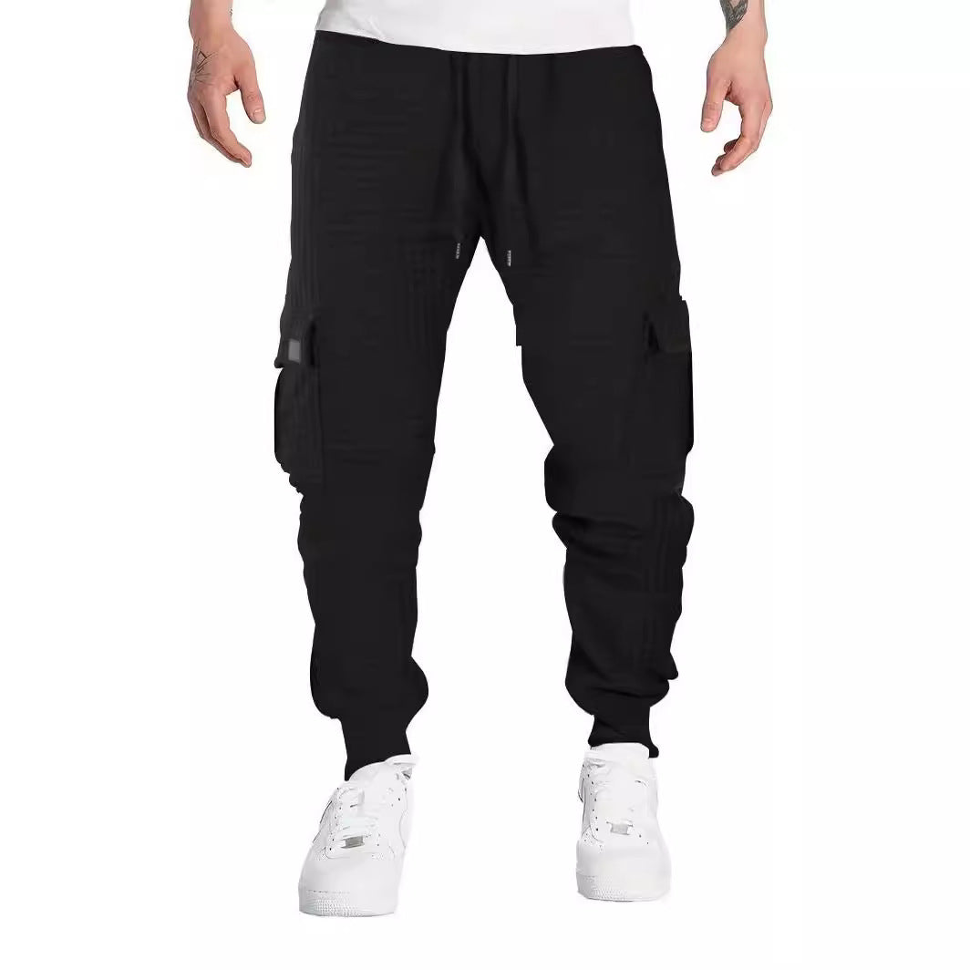Men's fashionable cargo joggers in casual design Lisslune