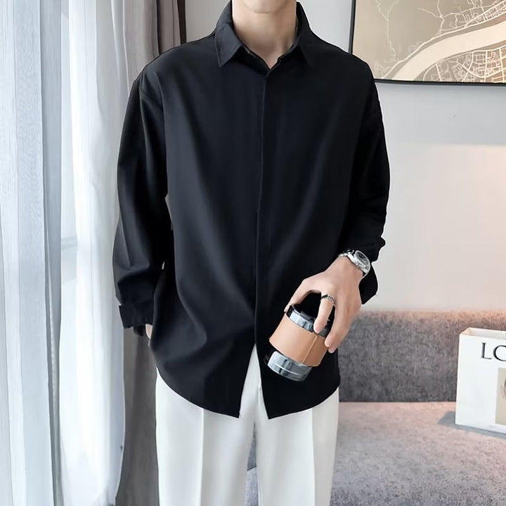Men's Elegant and Casual Shirt Blouse Lisslune