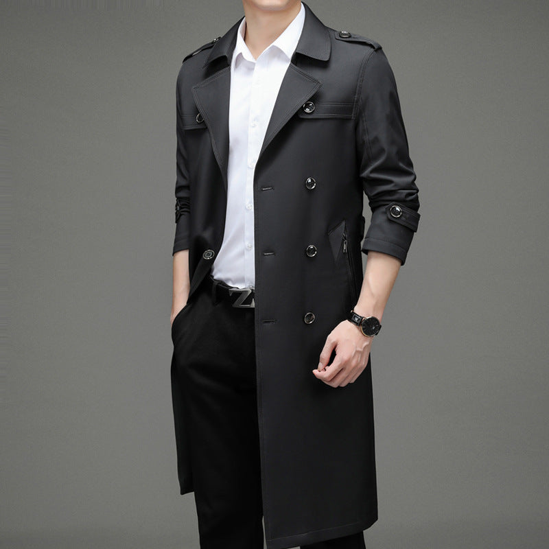 Men's Stylish Trench Coat Lisslune