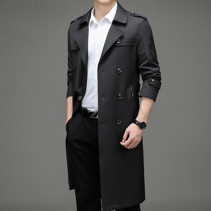 Men's Stylish Trench Coat Lisslune