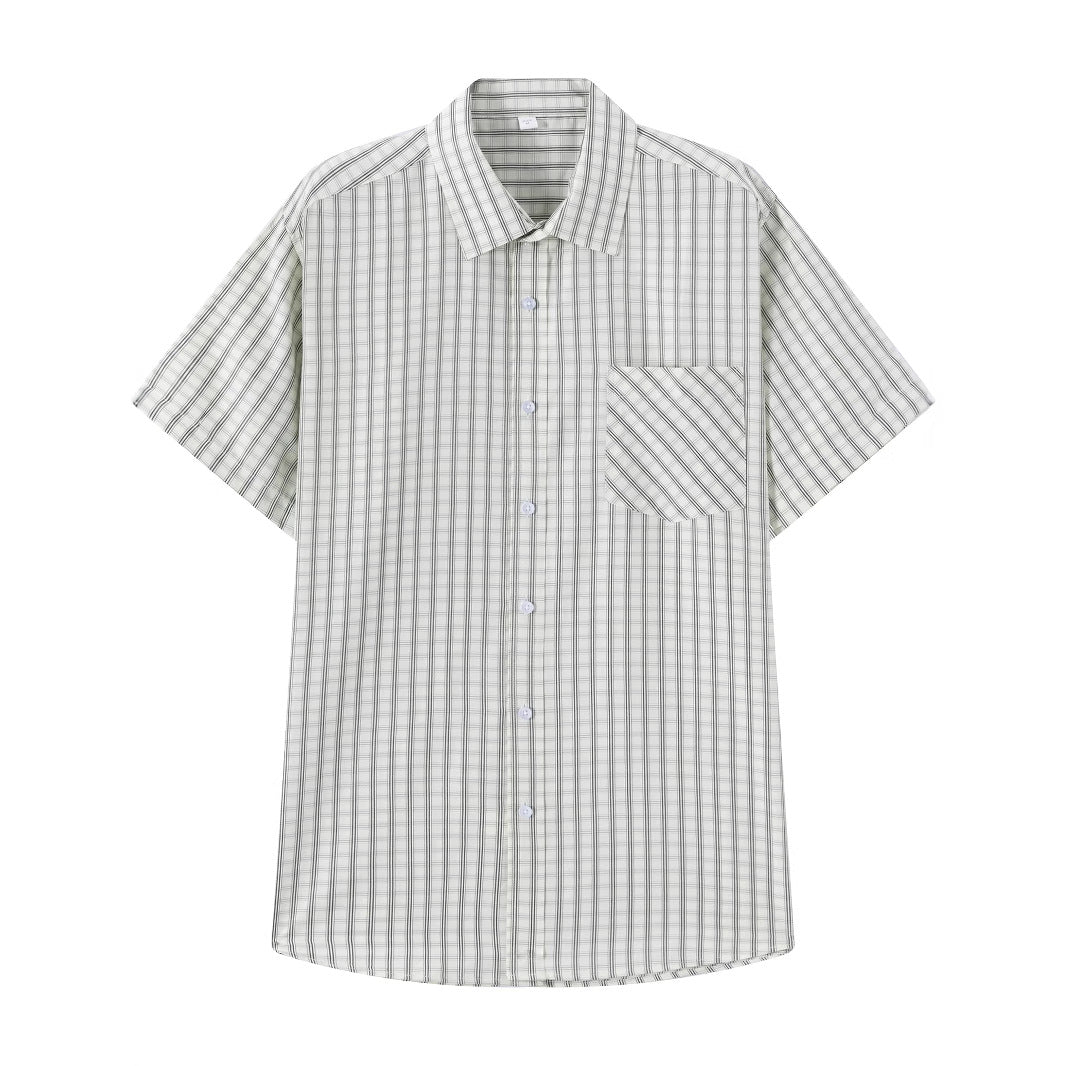 Men's lightweight, checked short sleeve shirt Lisslune