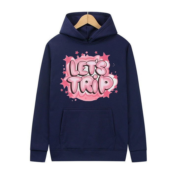 Women's hoodie with stylish graffiti print and comfortable fit Lisslune