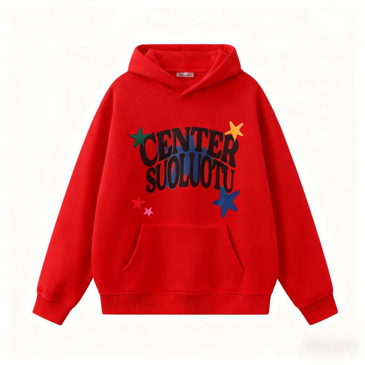 Women's hoodie with creative print Lisslune