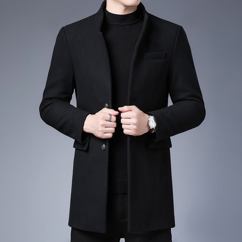 Men's elegant wool coat Lisslune