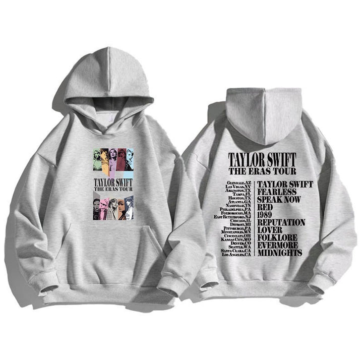 Women's hoodie with artistic motif and inspiring listing Lisslune