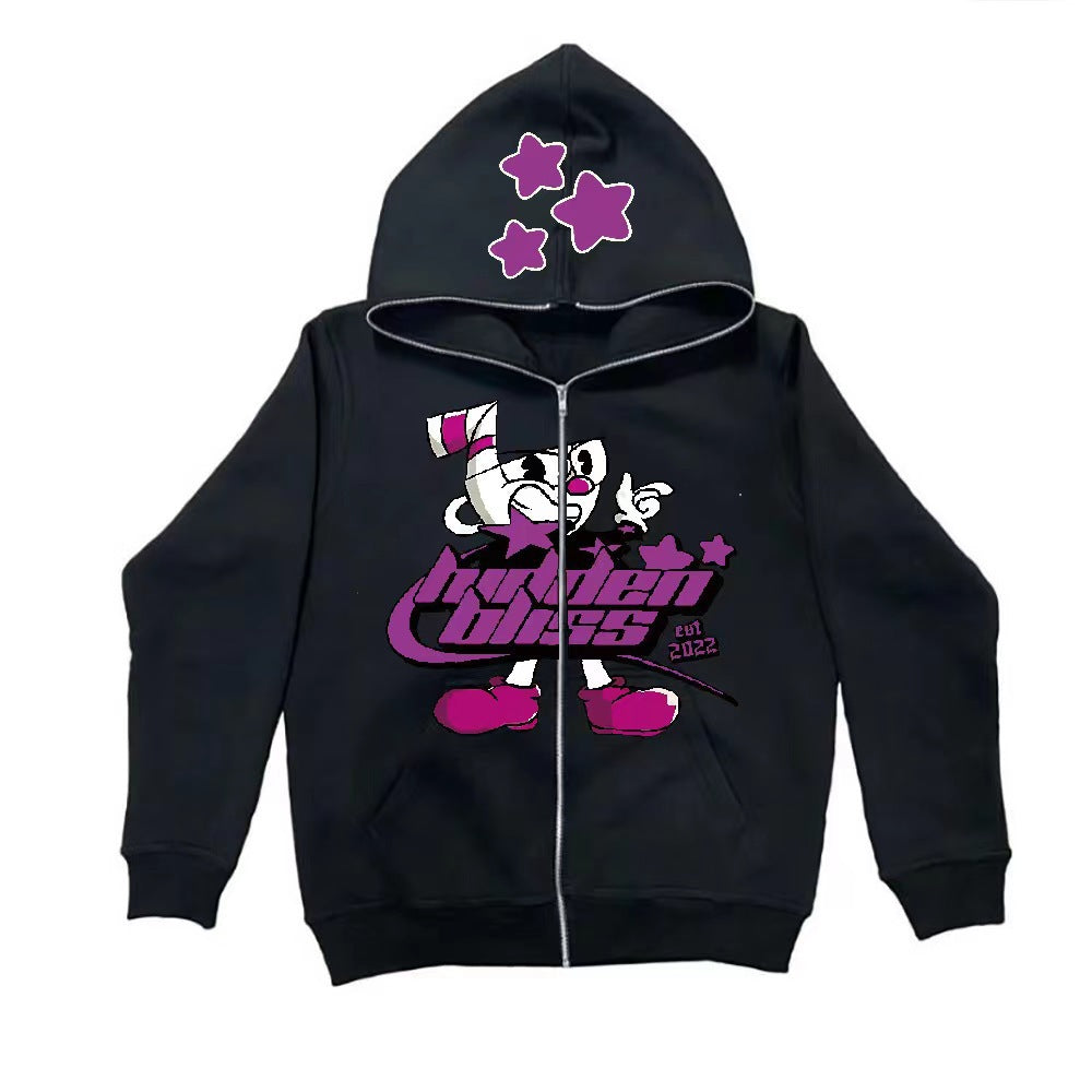 Women's hoodie with exciting graphic design Lisslune
