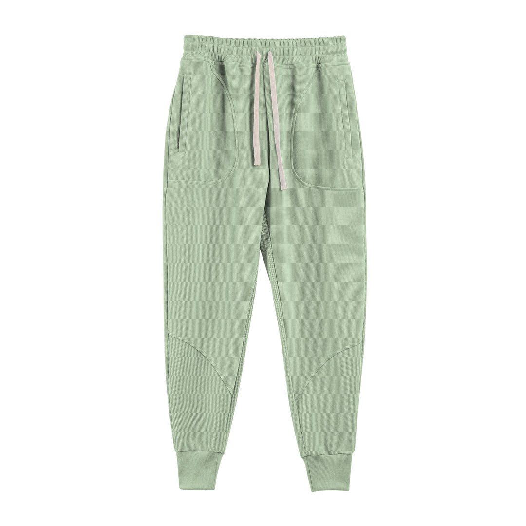 Men's sporty jogging pants with breathable inserts and elastic waistband Lisslune
