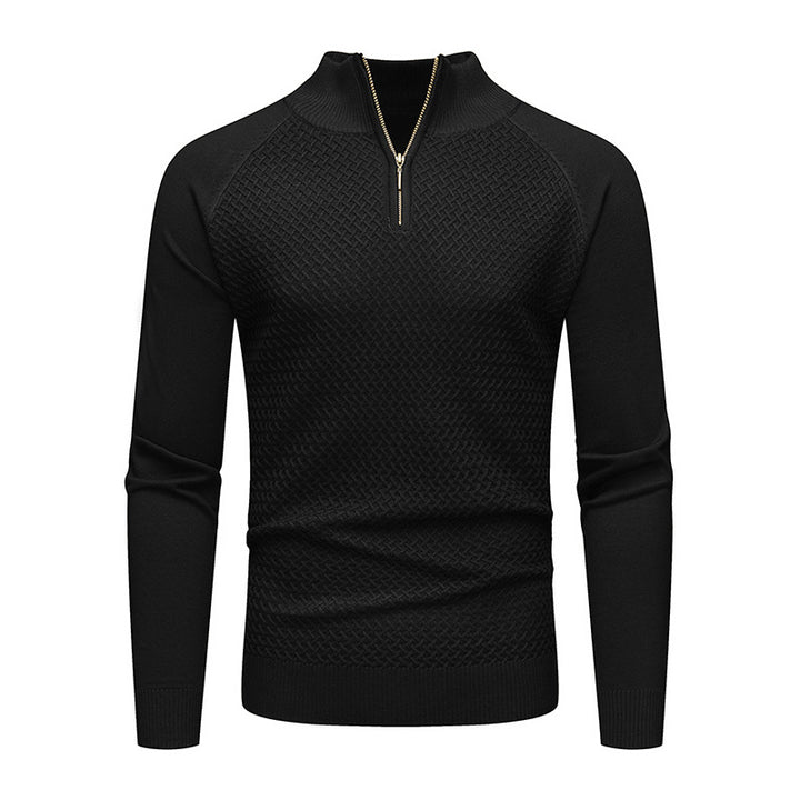 Men's knitted sweater with zipper Lisslune