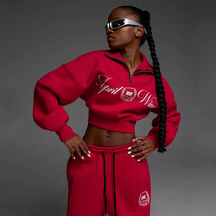 Women's sporty sweatshirt and casual pants Lisslune