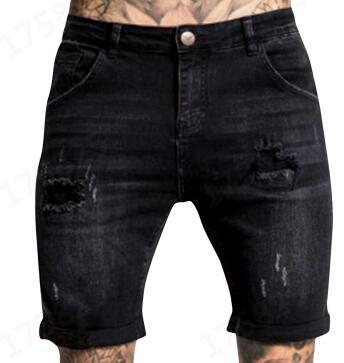 Herren Destroyed Jeansshorts Lisslune