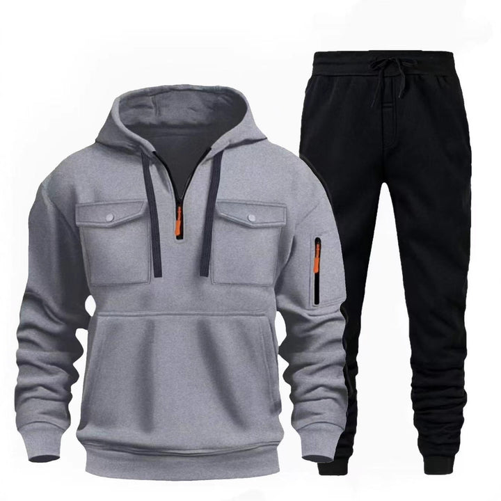Men's casual leisure combination with functional pockets Lisslune