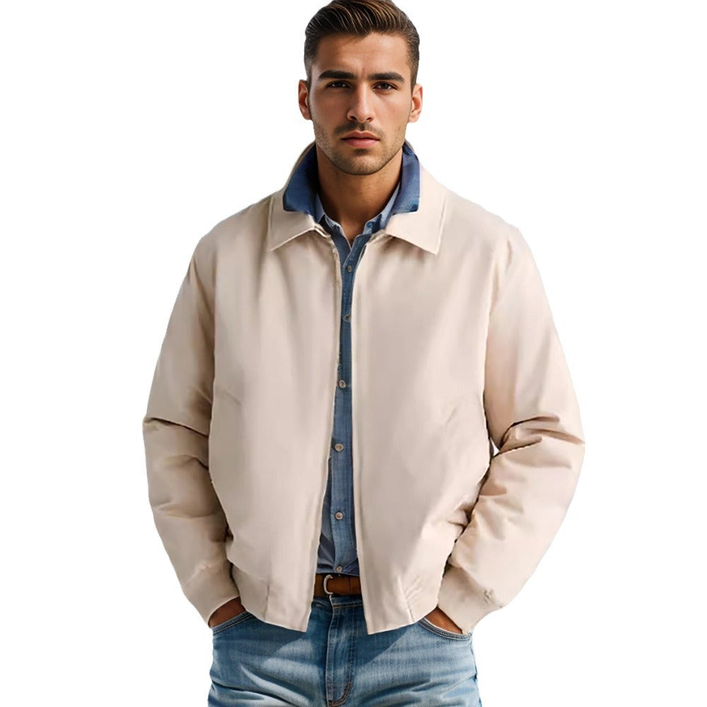 Men's lightweight transitional jacket in sporty cut Lisslune