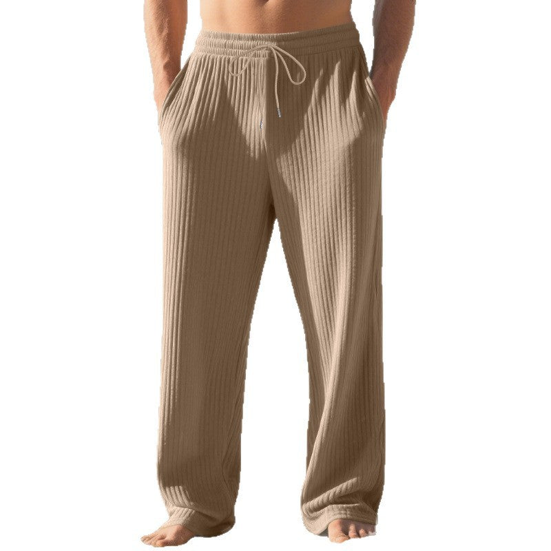 Men's comfortable beach shorts made of breathable fabric with elastic waistband Lisslune