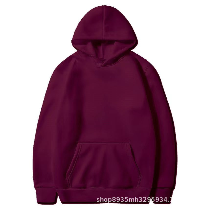 Men's Casual Hoodie with Soft Inner Lining and Practical Kangaroo Pocket Lisslune