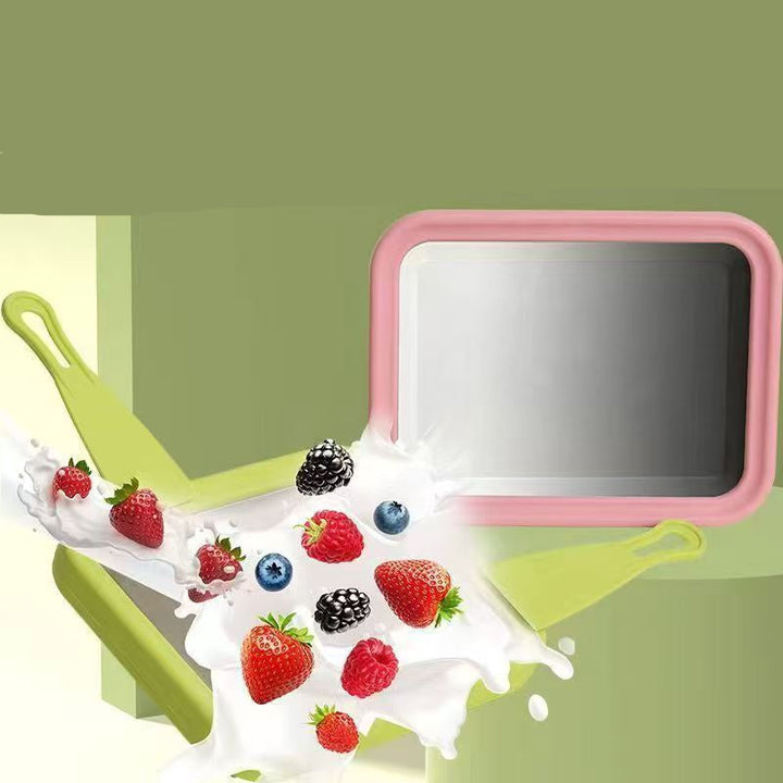 Lisslune | Mini ice roll plate for home
