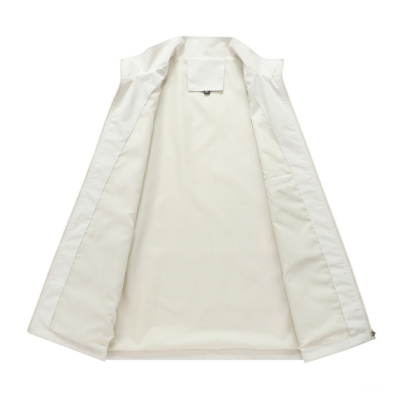 Men's Sporty Windbreaker Jacket with Breathable Material Lisslune