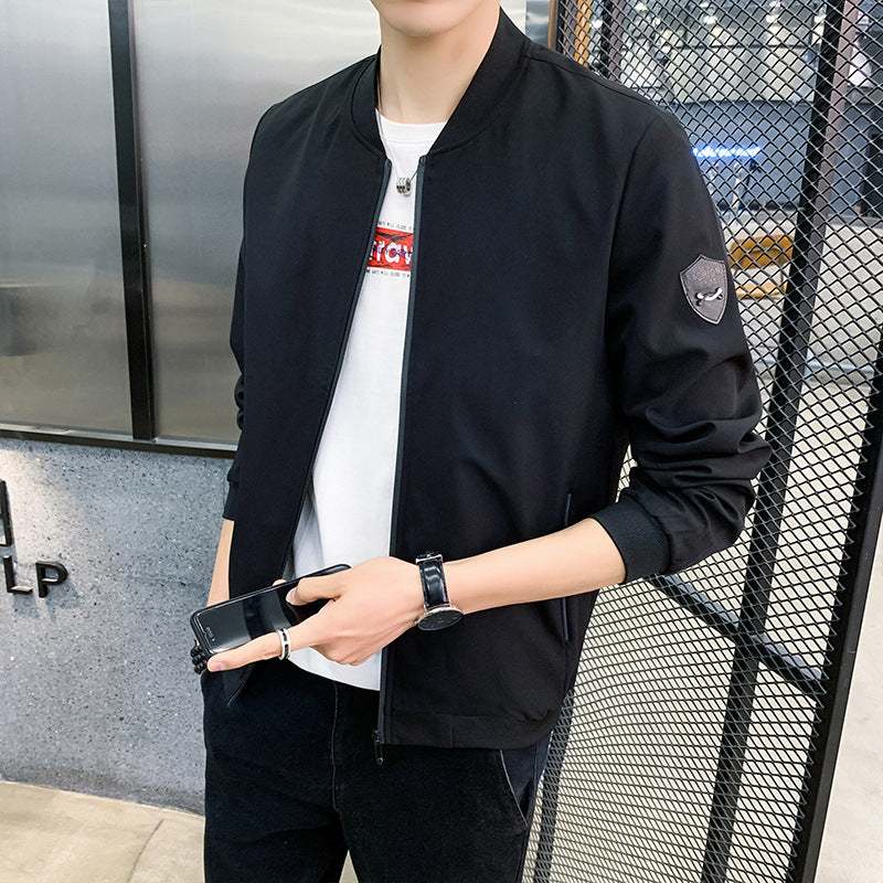 Men's sporty bomber jacket Lisslune