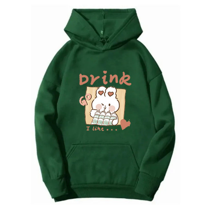 Women's hoodie with cute kitten motif Lisslune