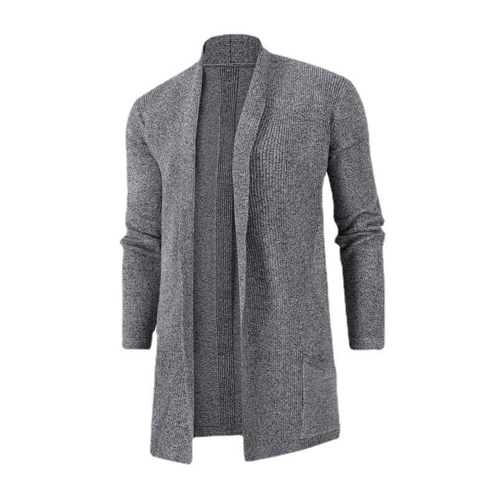 Men's cardigan with open design and minimalist pockets Lisslune