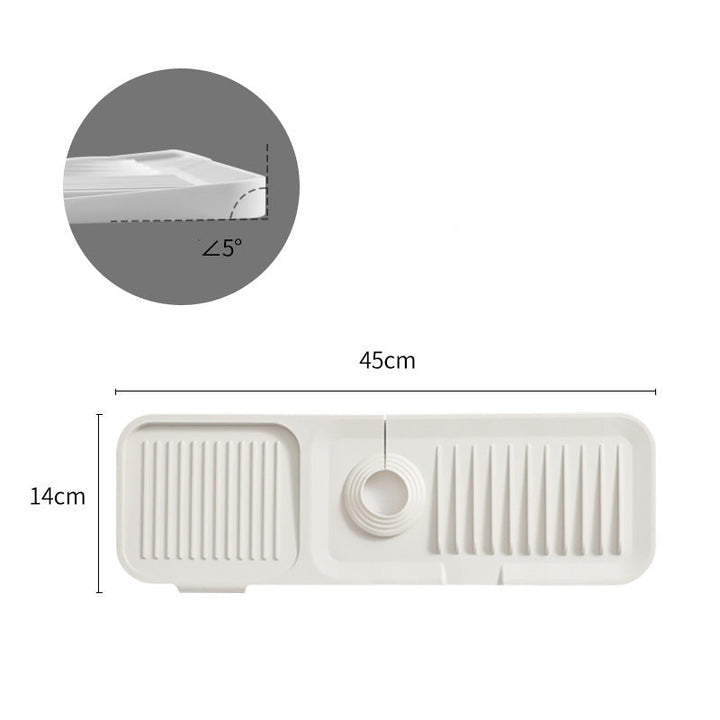 Lisslune | Silicone Splash Guard Drain Mat