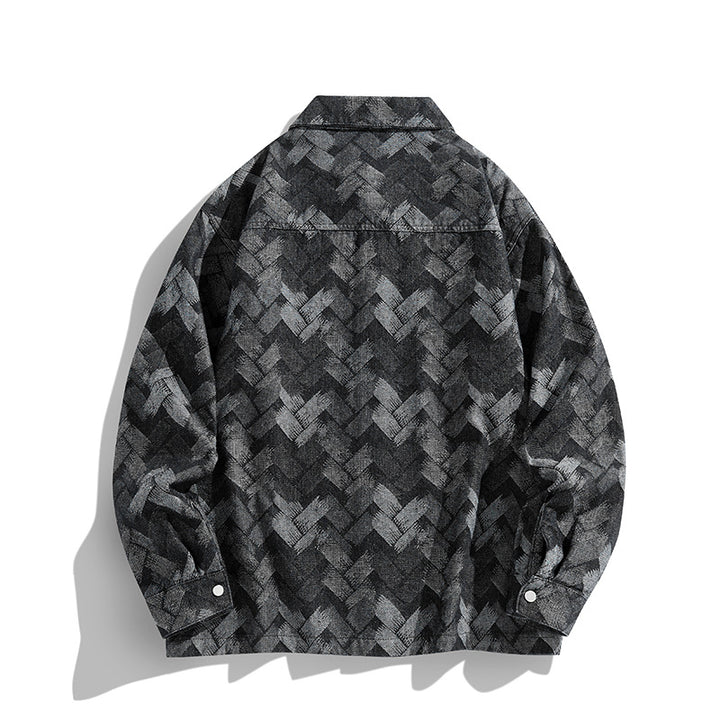 Men's Casual Denim Jacket Lisslune