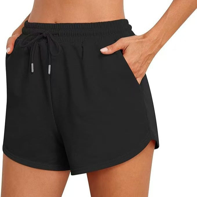 Damen Freizeithosen im lässigen Schnitt mit elastischem Bund und seitlichen Taschen Lisslune
