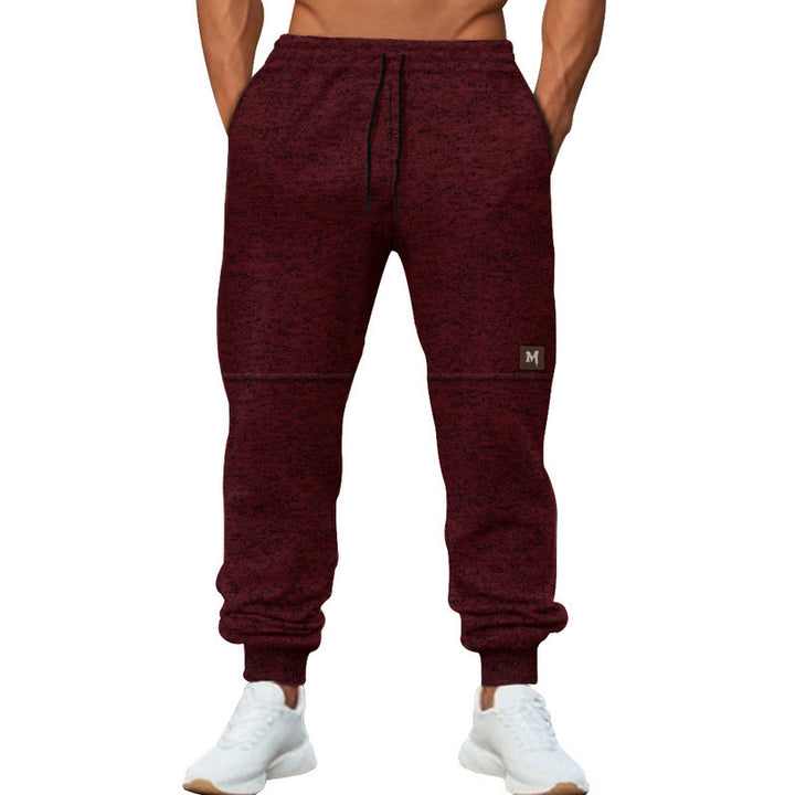 Men's modern jogging pants with elastic waistband and side pockets Lisslune