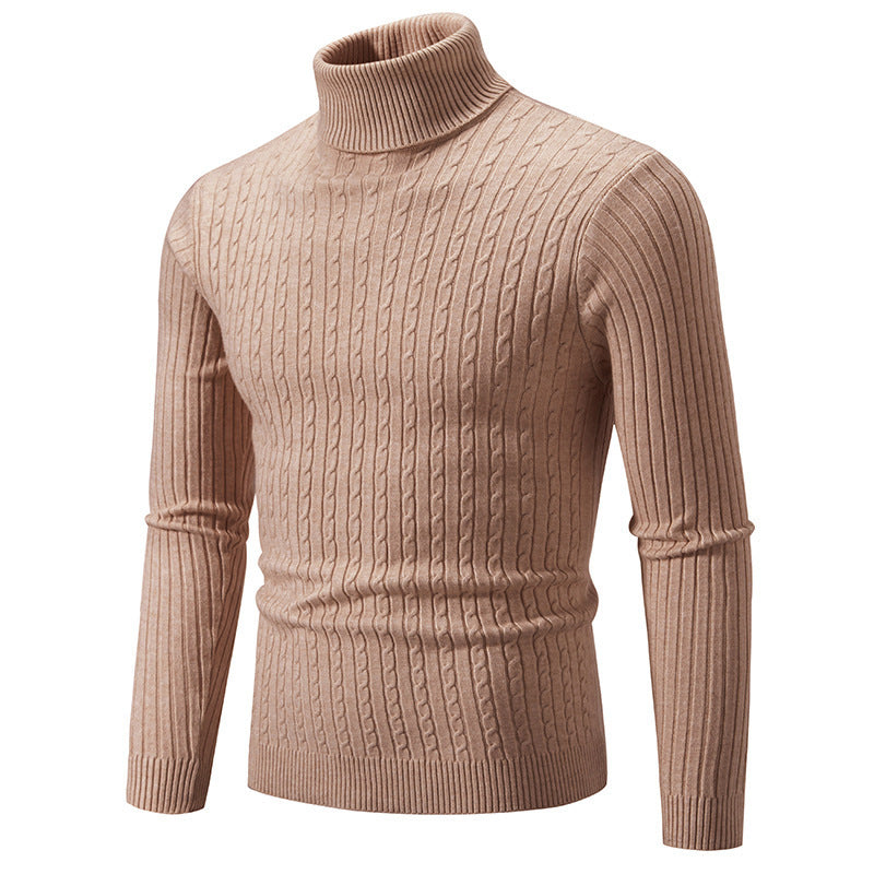Men's turtleneck sweater made of comfortable knit quality Lisslune
