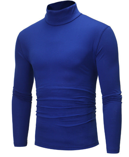 Men's fashionable turtleneck sweater made of soft cotton blend Lisslune