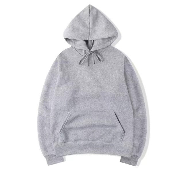 Men's Casual Hoodie with Soft Inner Lining and Practical Kangaroo Pocket Lisslune