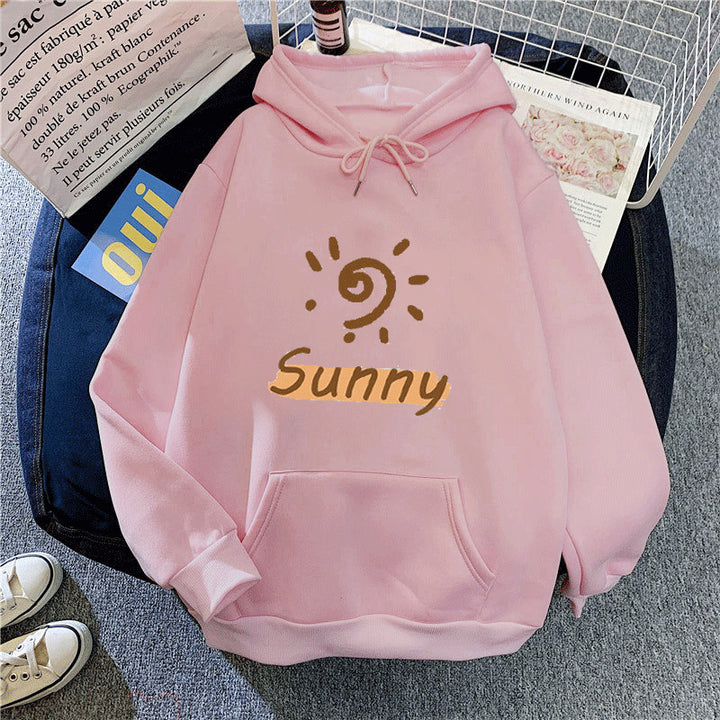 Women's Hoodie with Sunny Graphic Lisslune