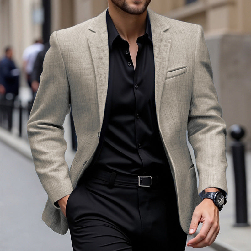 Men's elegant structured blazer Lisslune