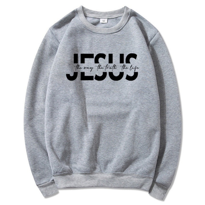 Women's casual sweatshirt with inspirational quote and high wearing comfort Lisslune