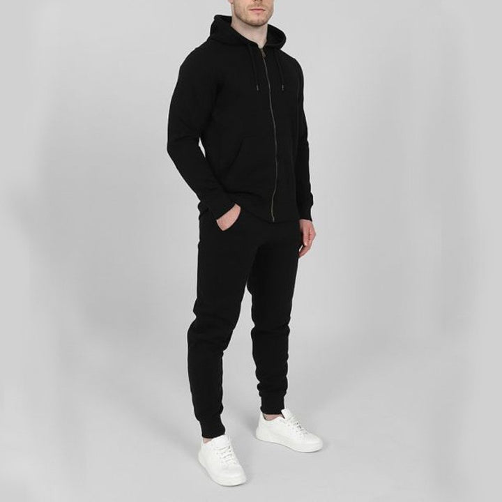 Men's leisure jacket and jogging pants set Lisslune