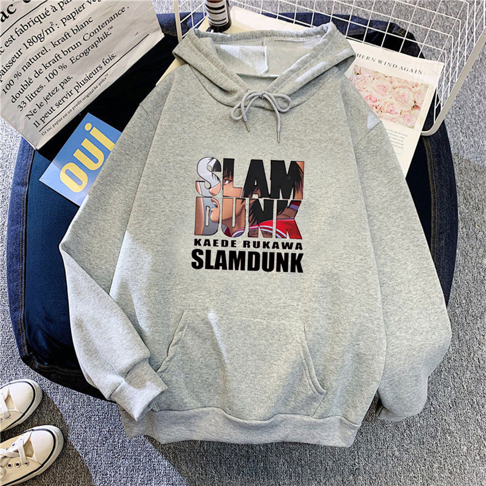 Women's hoodie with creative Slam Dunk design Lisslune