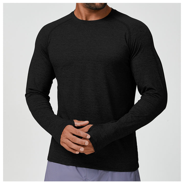 Men's Sporty Thermal Long Sleeve Shirt Lisslune