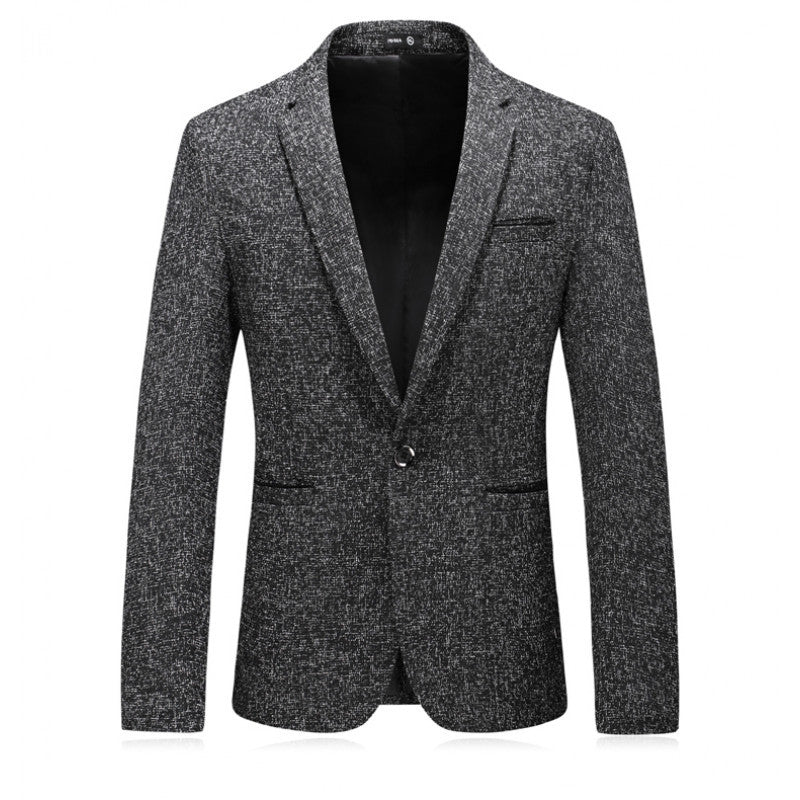 Men's elegant blazer with structured design and slim fit Lisslune