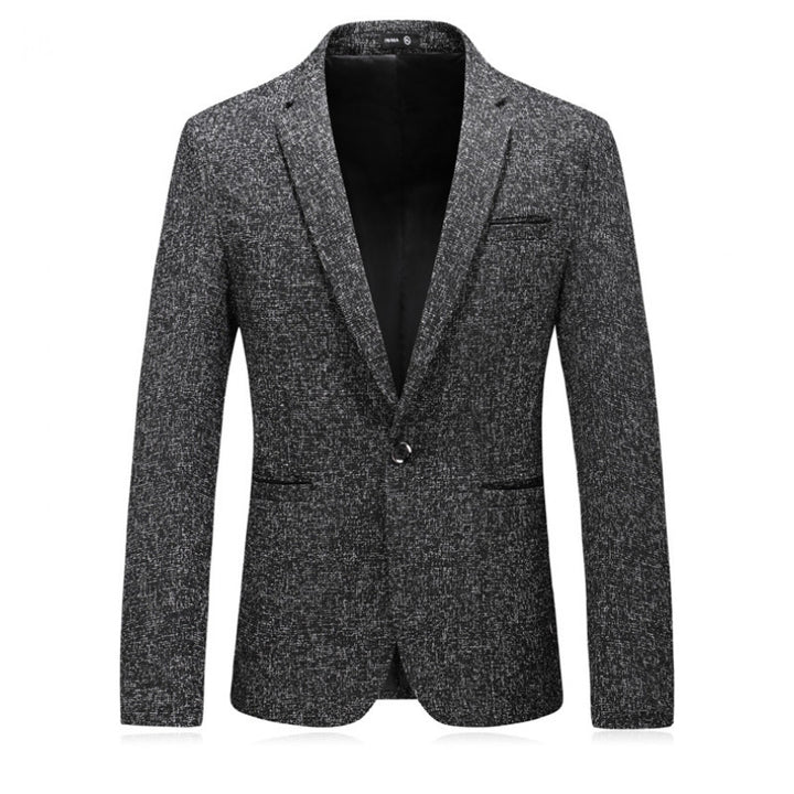 Men's elegant blazer with structured design and slim fit Lisslune