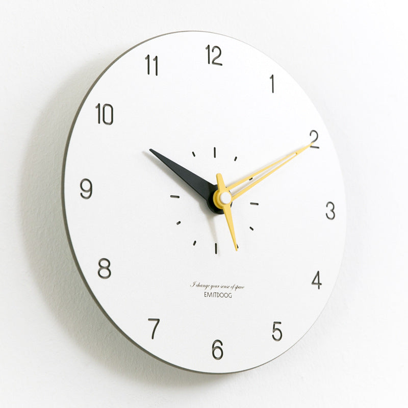 Lisslune | Frendorf™ Minimalistic Modern Round Wall Decor Silent Clock