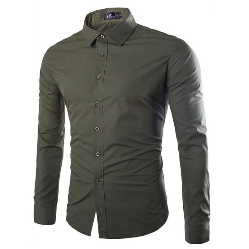 Men's elegant long sleeve shirt Lisslune