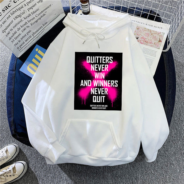 Women's hoodie with inspiring motif Lisslune